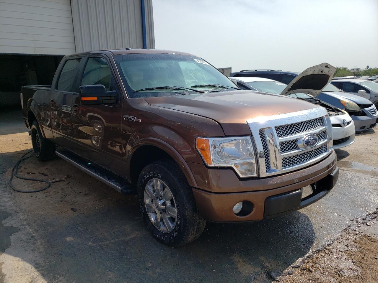 FORD F150 SUPER 2011 with VIN 1FTFW1EFXBFA73596 - Photo from auction