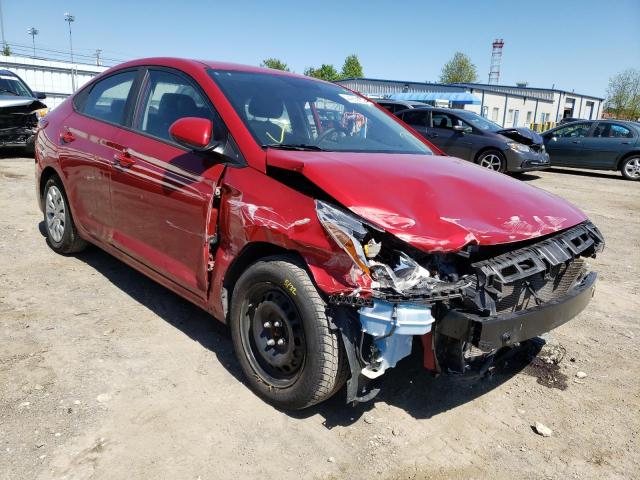 HYUNDAI ACCENT SE 2019 with VIN 3KPC24A3XKE072731 - Photo from auction