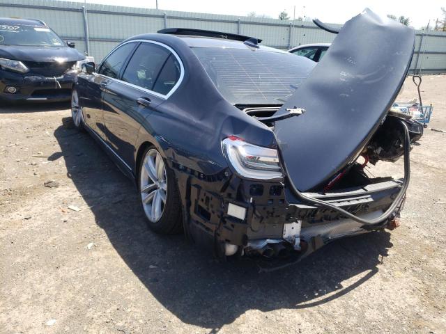 Photo 3 from auction – 2016 BMW 750 XI with VIN WBA7F2C59GG419821