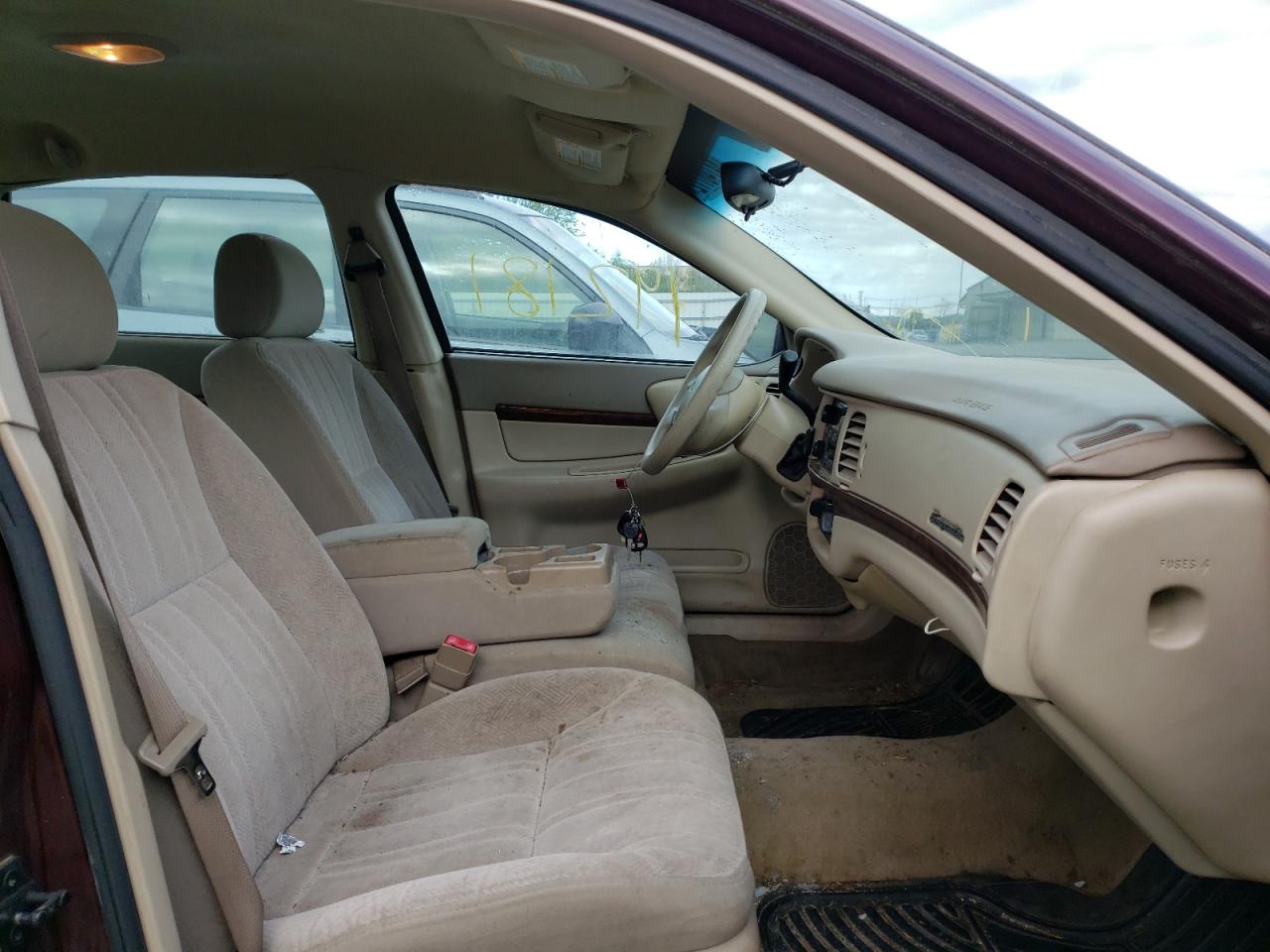 Photo 5 from auction – 2004 CHEVROLET IMPALA with VIN 2G1WF52E549204960