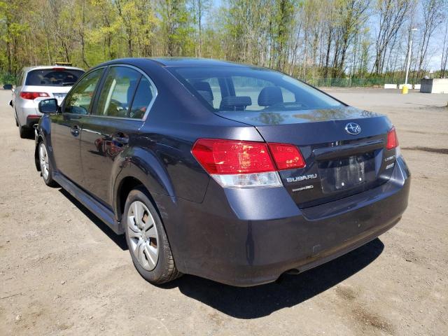 Photo 3 from auction – 2013 SUBARU LEGACY 2.5 with VIN 4S3BMBA63D3026186
