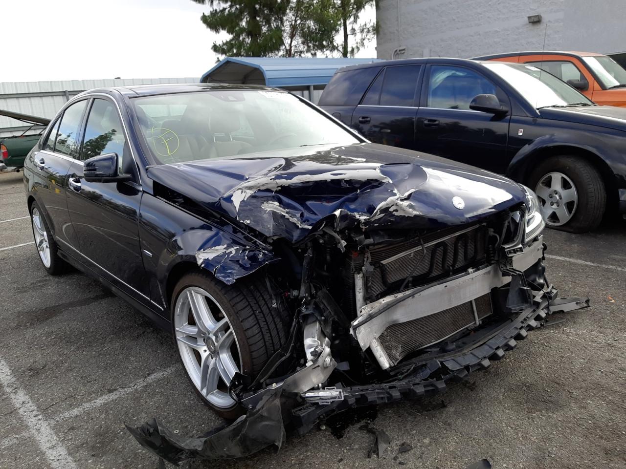 Photo 1 from auction – 2012 MERCEDES-BENZ C 350 with VIN WDDGF5HB5CA722326