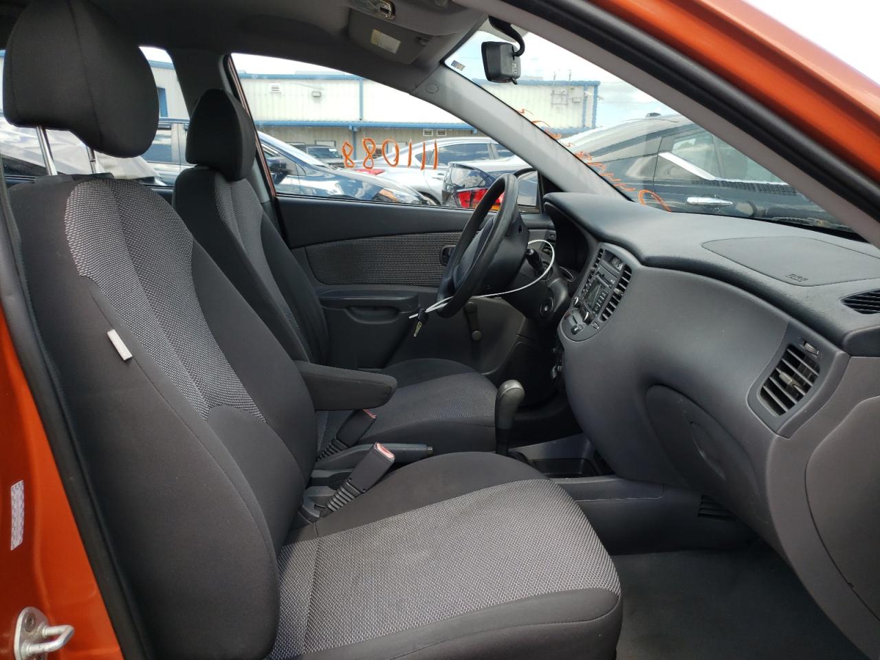 Photo 5 from auction – 2009 KIA RIO with VIN KNADE223796461984