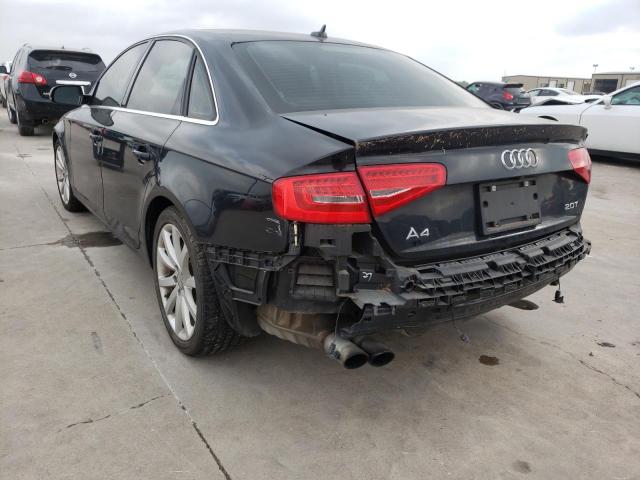 Photo 3 from auction – 2013 AUDI A4 PREMIUM with VIN WAUEFAFL9DA119383