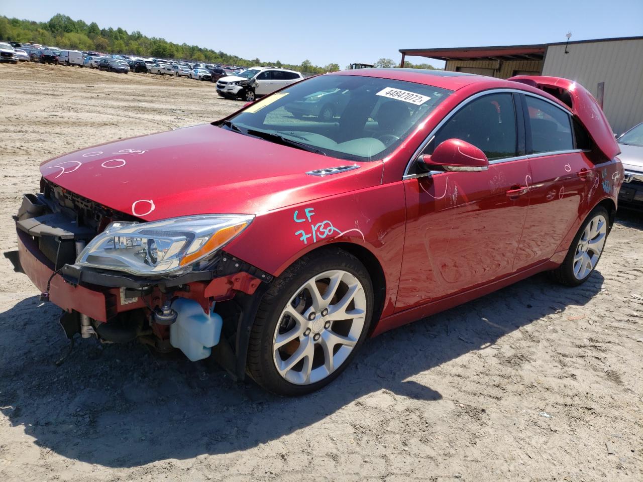 Photo 2 from auction – 2015 BUICK REGAL GS with VIN 2G4GT5GX6F9119140