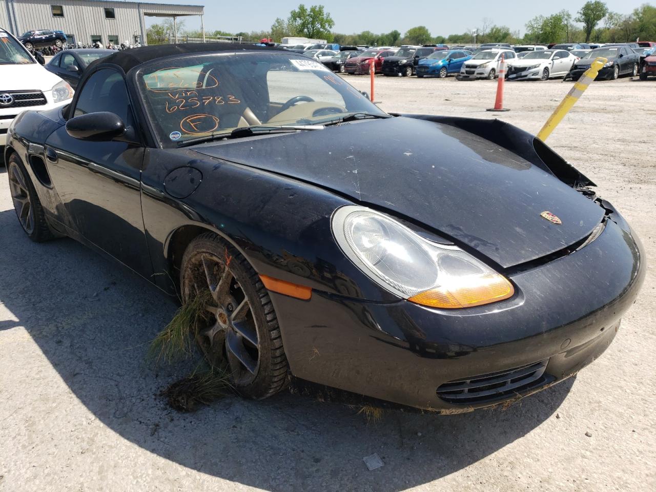 PORSCHE BOXSTER 1999 with VIN WP0CA2981XU625783 - Photo from auction
