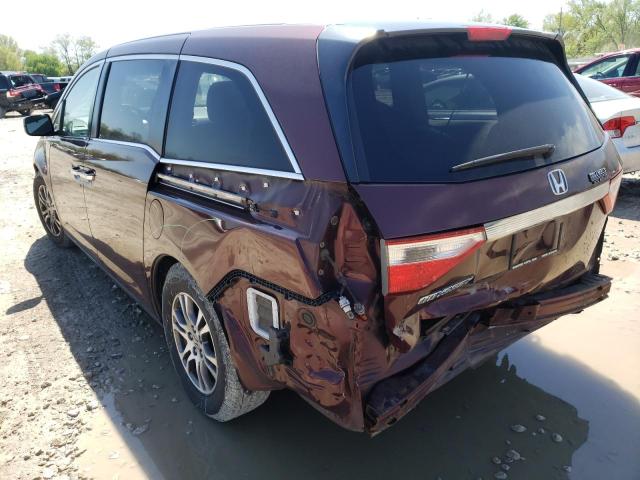 Foto 3 de la subasta – 2012 HONDA ODYSSEY EX con VIN 5FNRL5H47CB054100