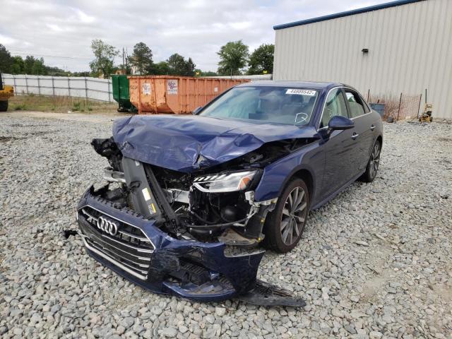 Photo 2 from auction – 2020 AUDI A4 with VIN WAUHMAF44LN012650