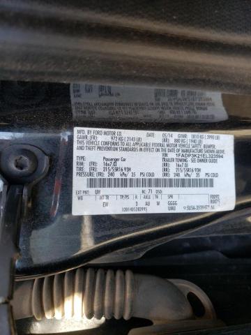 Photo 10 from auction – 2014 FORD FOCUS SE with VIN 1FADP3K21EL323594