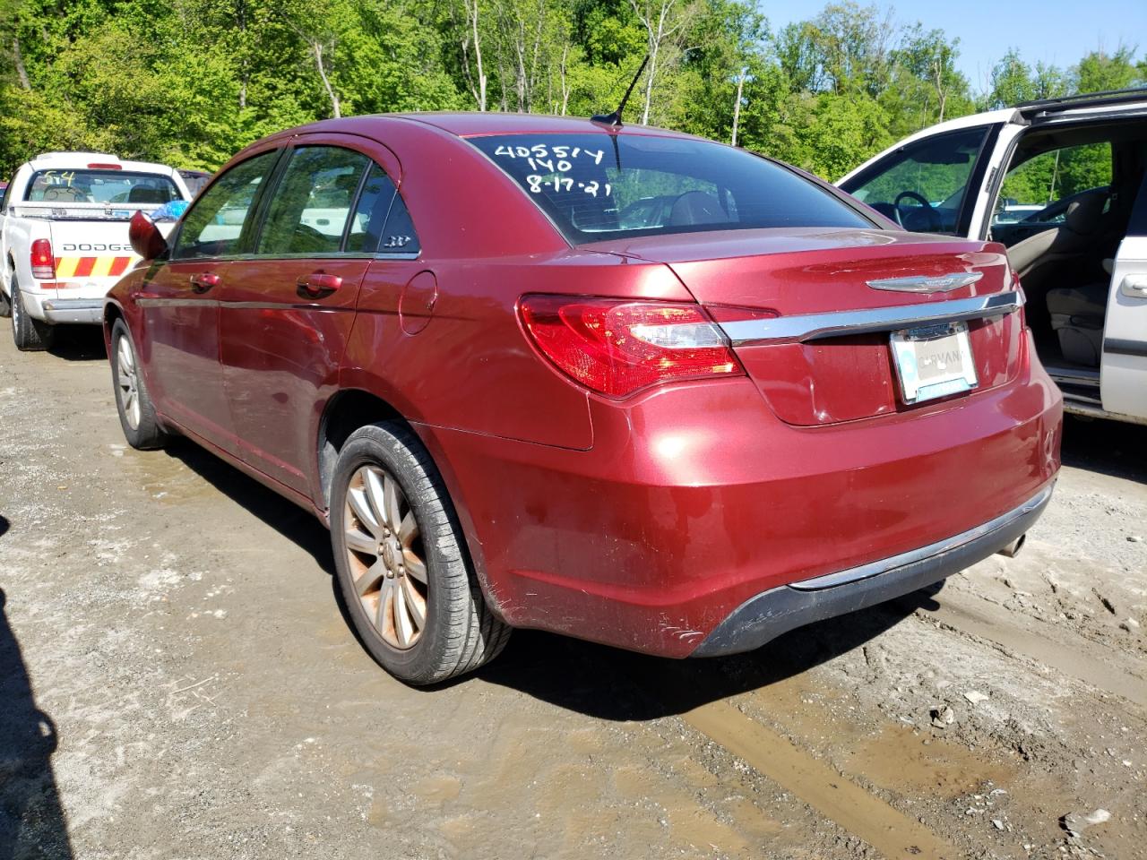 Photo 3 from auction – 2012 CHRYSLER 200 TOURIN with VIN 1C3CCBBB7CN206412