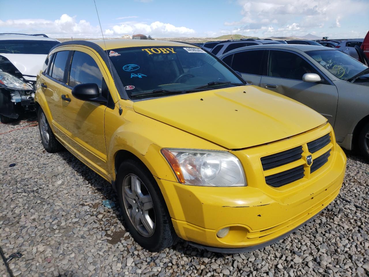 DODGE CALIBER SX 2007 with VIN 1B3HB48B67D564900 - Photo from auction