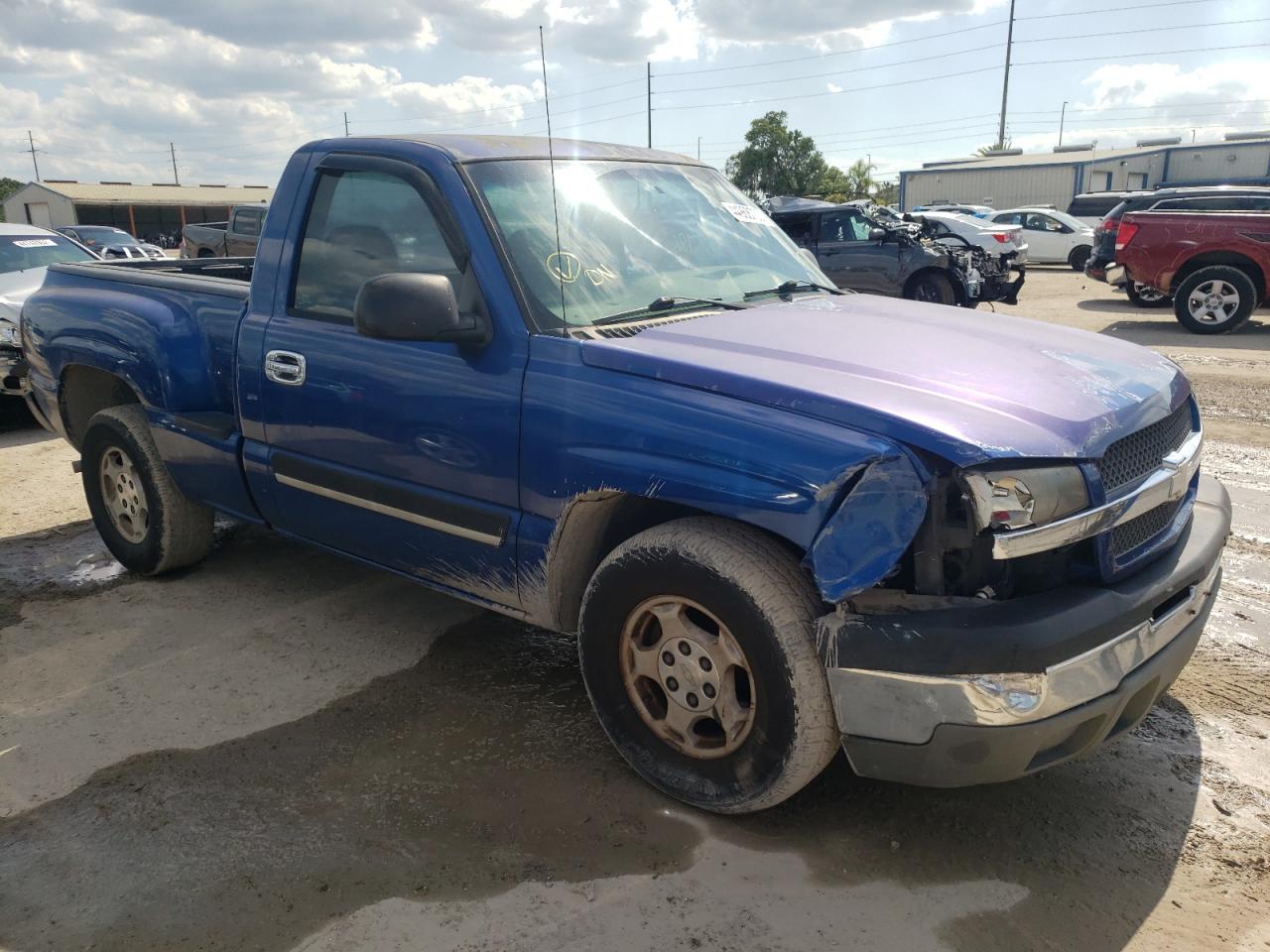 Photo 1 from auction – 2004 CHEVROLET SILVERADO with VIN 1GCEC14V14Z101123