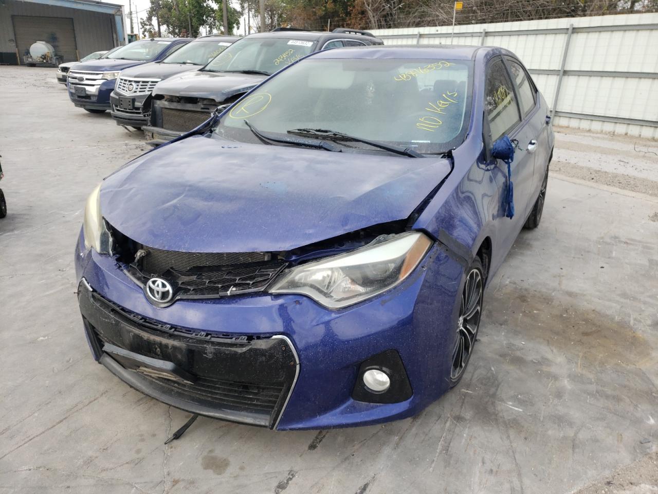 Photo 2 from auction – 2014 TOYOTA COROLLA L with VIN 5YFBURHE9EP134410
