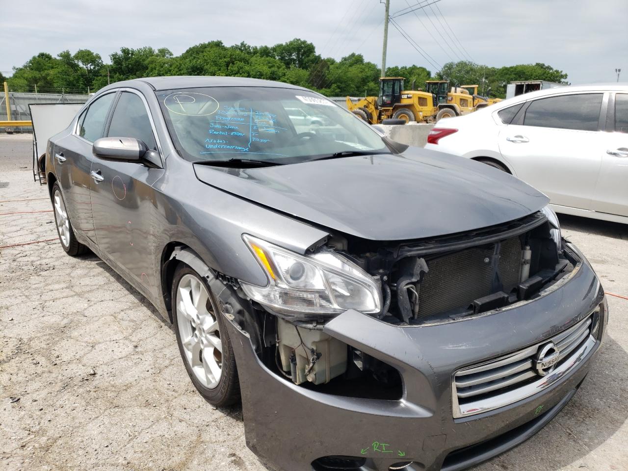 NISSAN MAXIMA S 2014 with VIN 1N4AA5AP3EC437917 - Photo from auction