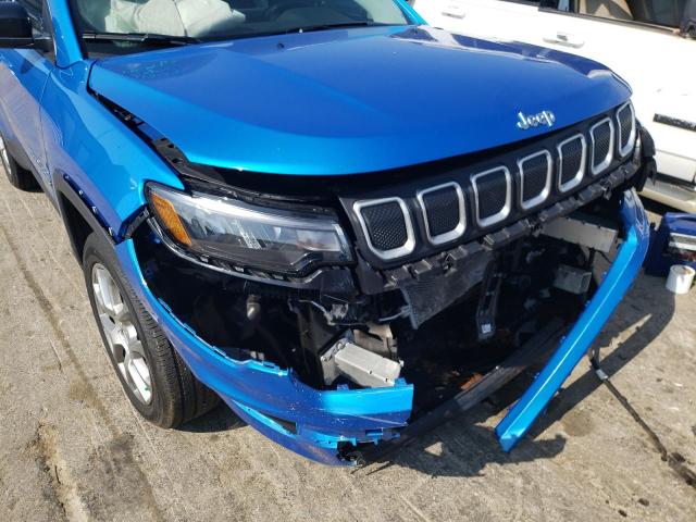 Photo 9 from auction – 2022 JEEP COMPASS AL with VIN 3C4NJDFB2NT112442