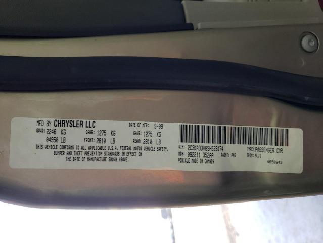 Photo 10 from auction – 2009 CHRYSLER 300 LIMITE with VIN 2C3KA33V89H529174