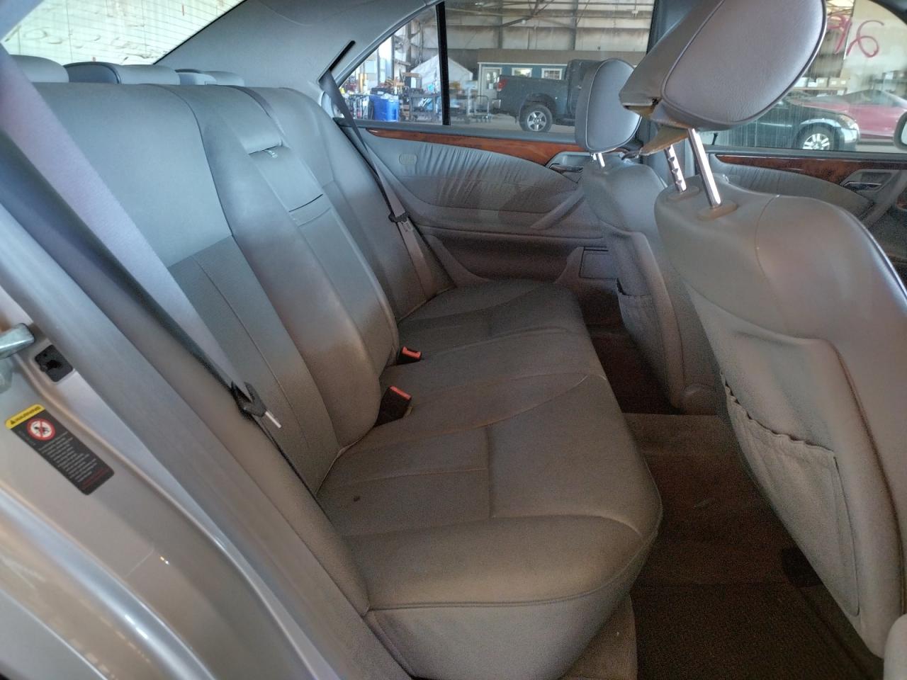 Photo 6 from auction – 2001 MERCEDES-BENZ E 320 with VIN WDBJF65J41B269470