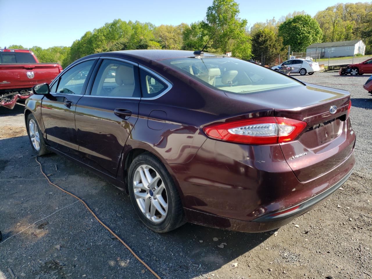 Photo 3 from auction – 2013 FORD FUSION SE with VIN 3FA6P0HR6DR263193