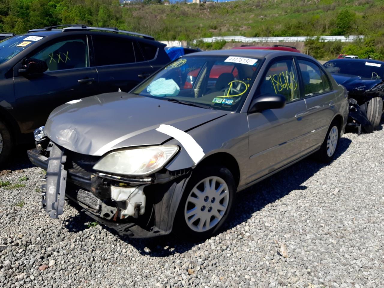 Photo 2 from auction – 2004 HONDA CIVIC LX with VIN 2HGES16504H631732