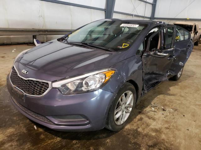 Photo 2 from auction – 2016 KIA FORTE LX with VIN KNAFX4A61G5462707