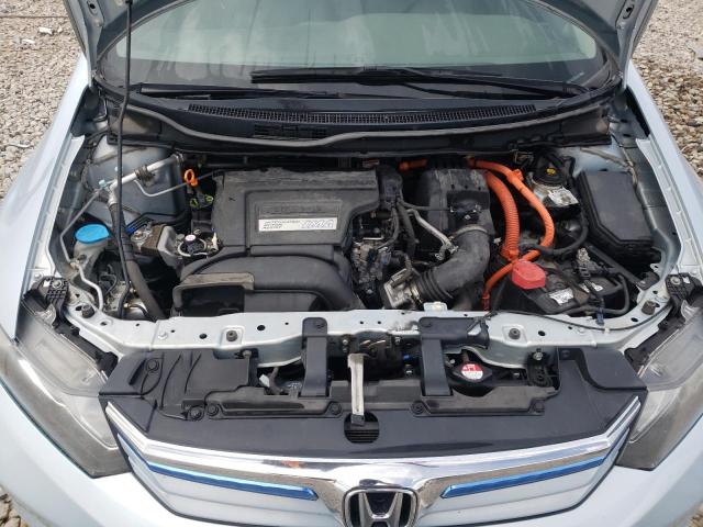Photo 7 from auction – 2012 HONDA CIVIC HYBR with VIN JHMFB4F39CS006268