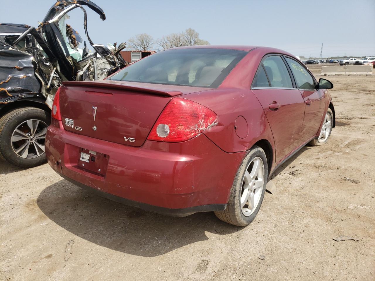 Photo 4 from auction – 2008 PONTIAC G6 BASE with VIN 1G2ZG57N484141373