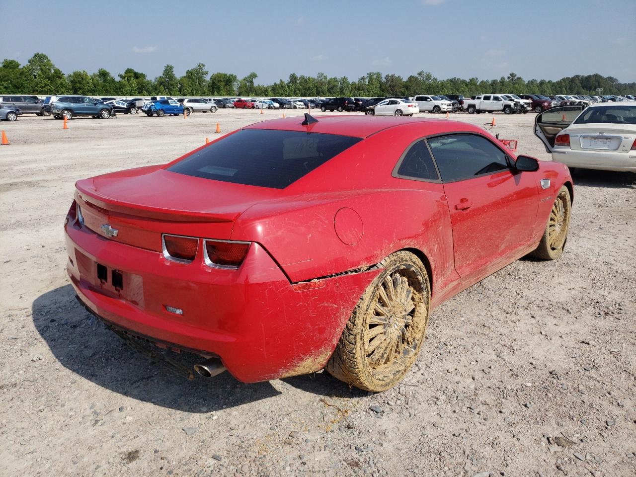 Photo 4 from auction – 2013 CHEVROLET CAMARO LS with VIN 2G1FA1E39D9155098