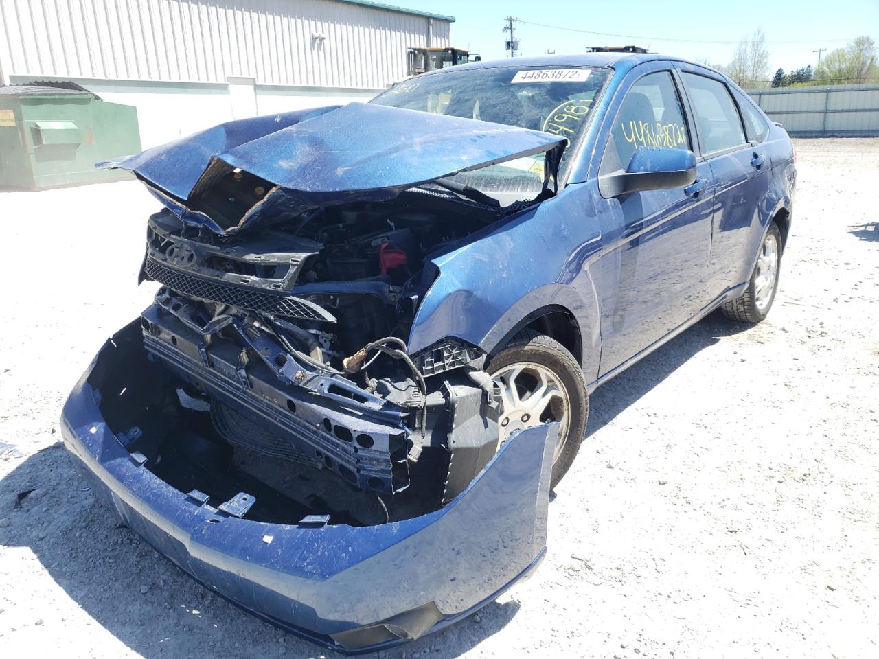 Photo 2 from auction – 2009 FORD FOCUS SES with VIN 1FAHP36N89W229674