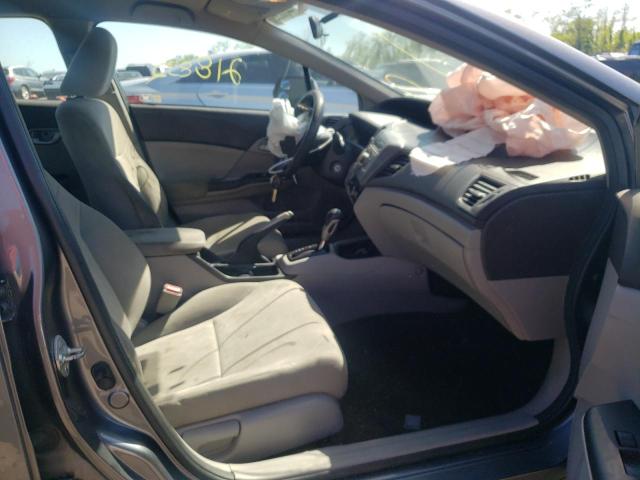 Photo 5 from auction – 2012 HONDA CIVIC HF with VIN 2HGFB2F69CH322522