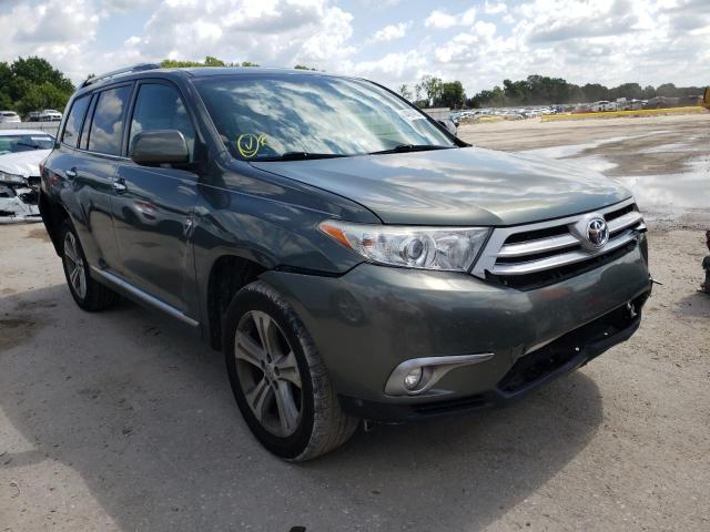 TOYOTA HIGHLANDER 2013 with VIN 5TDDK3EH4DS216450 - Photo from auction