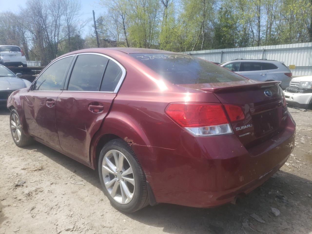Photo 3 from auction – 2010 SUBARU LEGACY 2.5 with VIN 4S3BMBG62A3242873