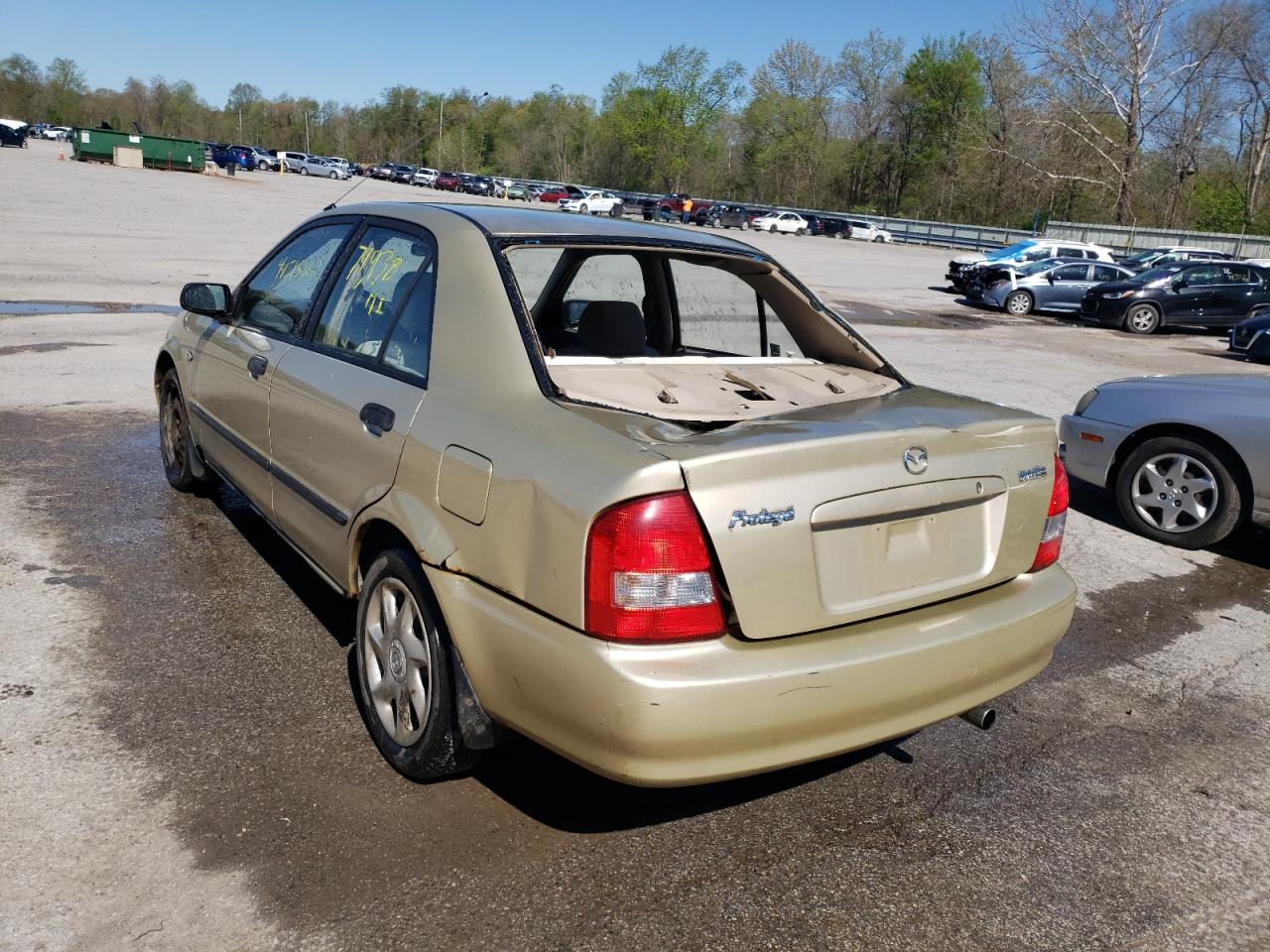 Photo 3 from auction – 2003 MAZDA PROTEGE DX with VIN JM1BJ225830179001