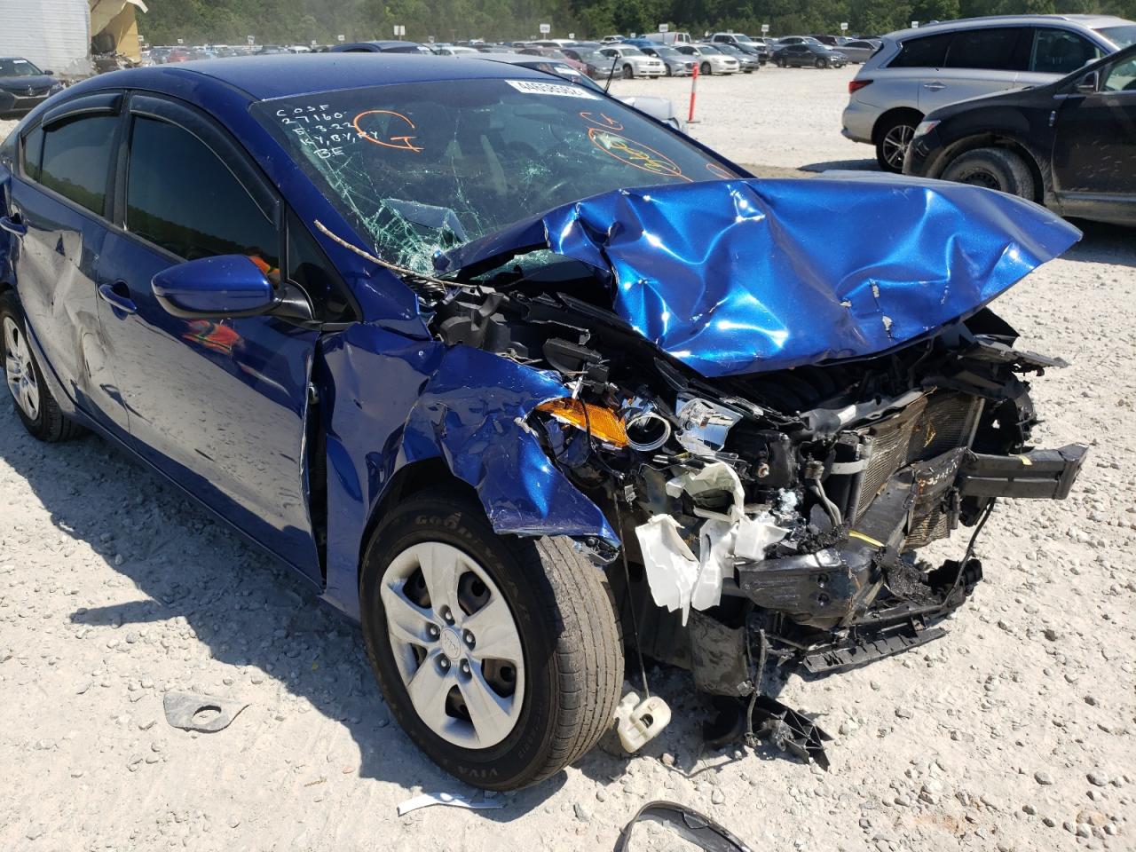 Photo 9 from auction – 2017 KIA FORTE LX with VIN 3KPFK4A79HE011248