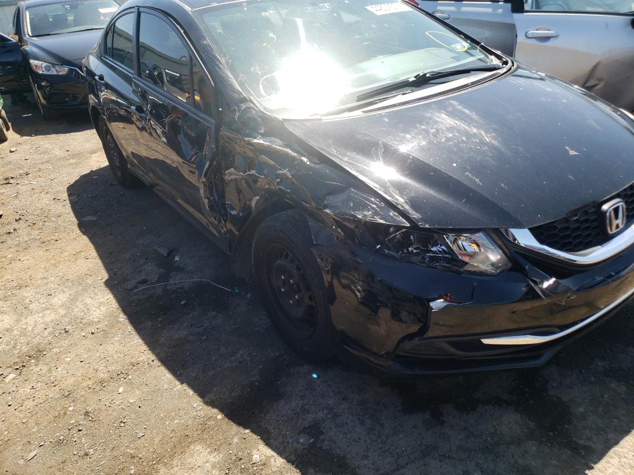 Photo 9 from auction – 2014 HONDA CIVIC LX with VIN 19XFB2F53EE222677