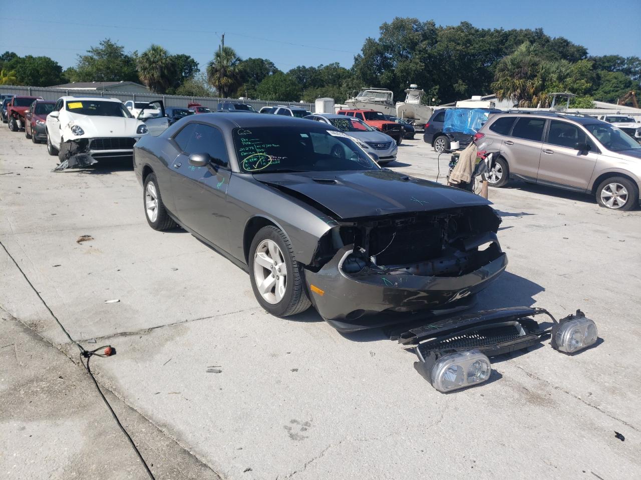 DODGE CHALLENGER 2012 with VIN 2C3CDYAG8CH229574 - Photo from auction