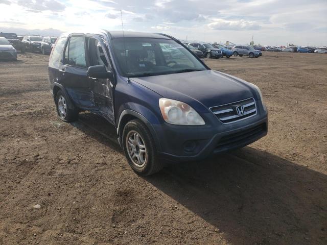 Photo 1 from auction – 2005 HONDA CR-V LX with VIN JHLRD78575C057616