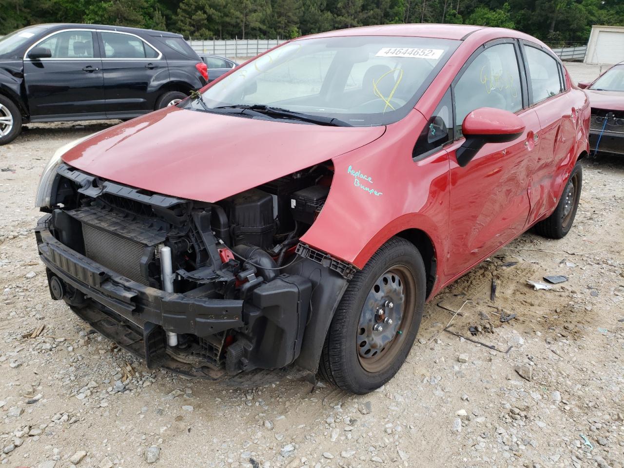 Photo 2 from auction – 2015 KIA RIO LX with VIN KNADM4A35F6441499