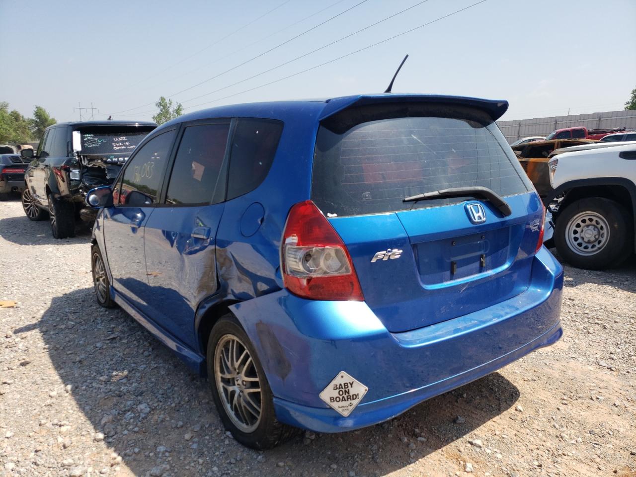 Photo 3 from auction – 2007 HONDA FIT S with VIN JHMGD38677S004671