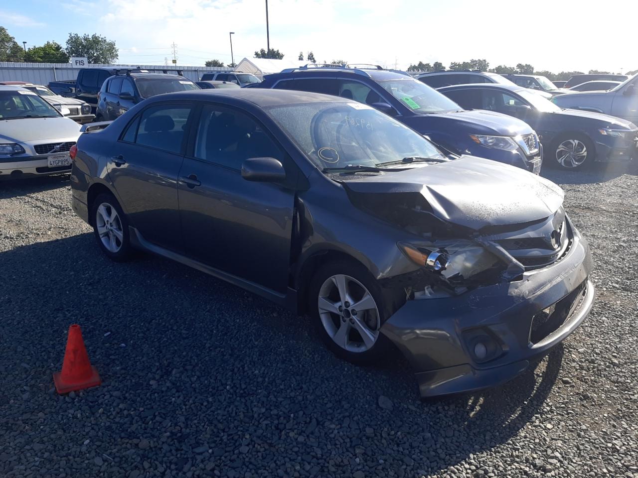 TOYOTA COROLLA BA 2011 with VIN 2T1BU4EE2BC624190 - Photo from auction