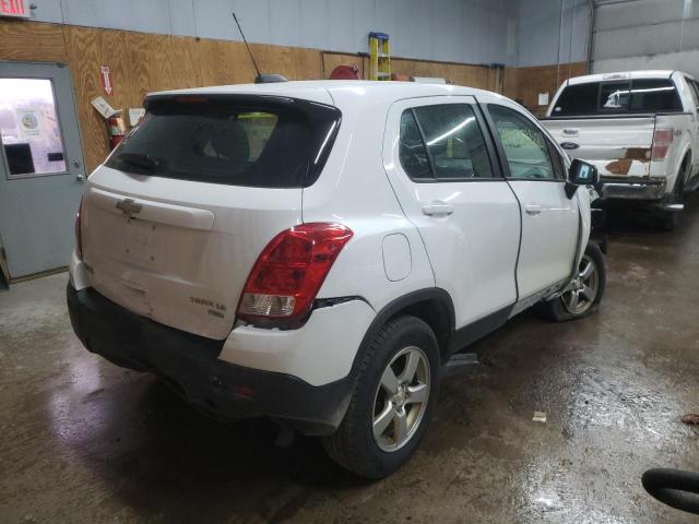 Photo 4 from auction – 2015 CHEVROLET TRAX 1LS with VIN KL7CJPSB9FB256987
