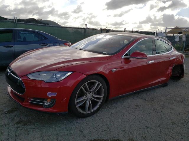 Photo 2 from auction – 2015 TESLA MODEL S with VIN 5YJSA1E13FF104795