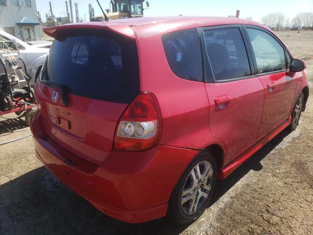 Photo 4 from auction – 2007 HONDA FIT S with VIN JHMGD38697S801438