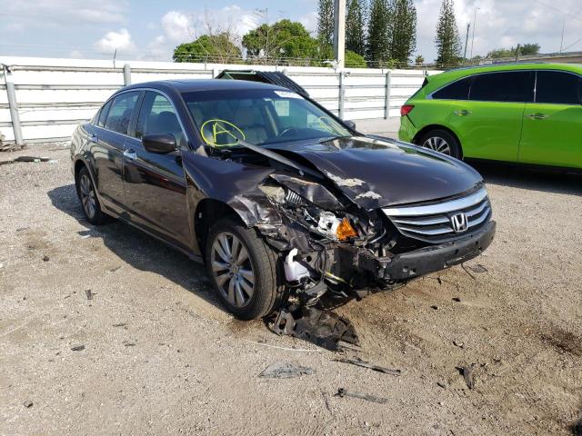 HONDA ACCORD EXL 2011 with VIN 1HGCP3F85BA021058 - Photo from auction