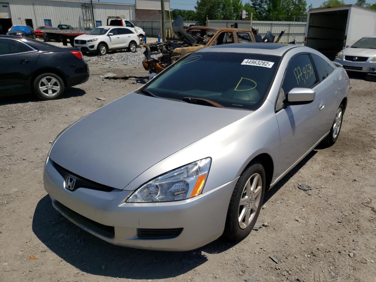 Photo 2 from auction – 2004 HONDA ACCORD EX with VIN 1HGCM82704A005503