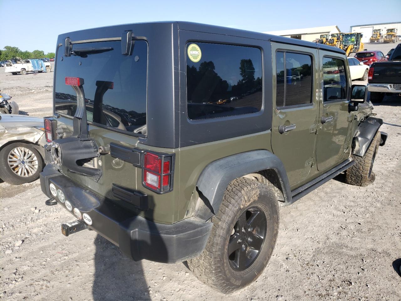 Photo 4 from auction – 2016 JEEP WRANGLER U with VIN 1C4BJWDGXGL114046