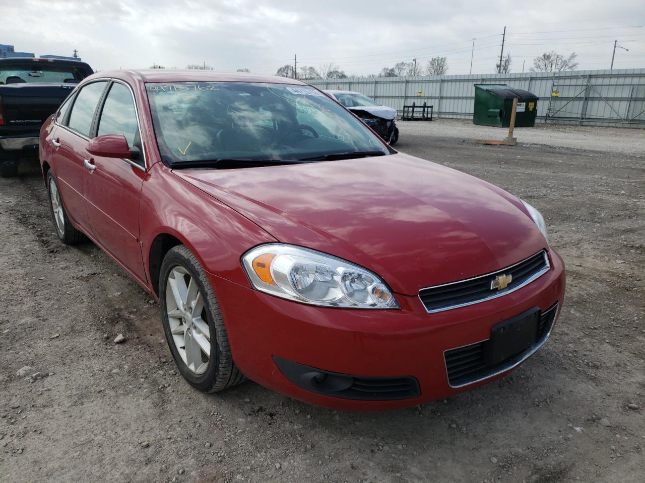CHEVROLET IMPALA LTZ 2008 with VIN 2G1WU583489288108 - Photo from auction