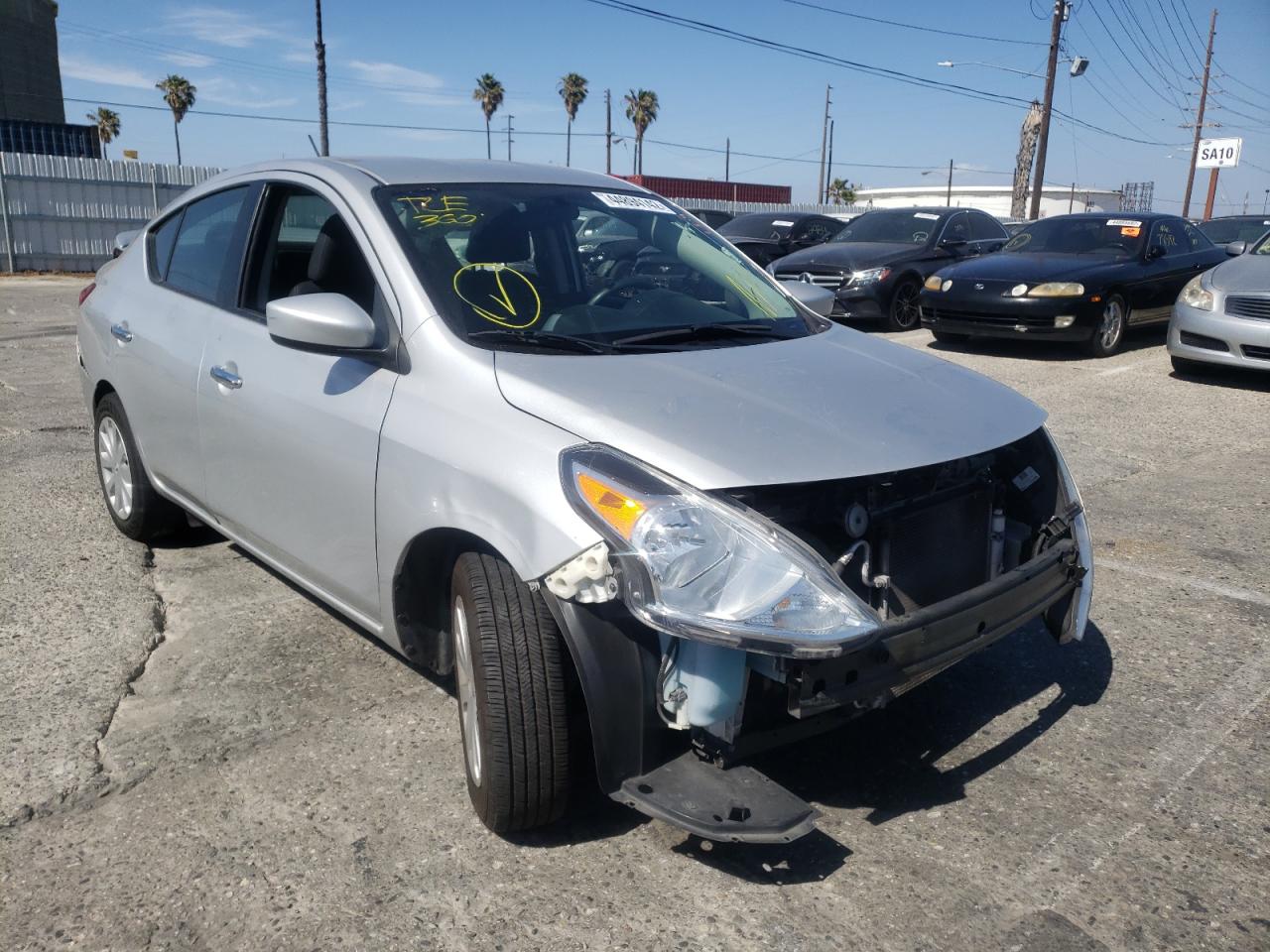 NISSAN VERSA S 2017 with VIN 3N1CN7AP1HK459581 - Photo from auction