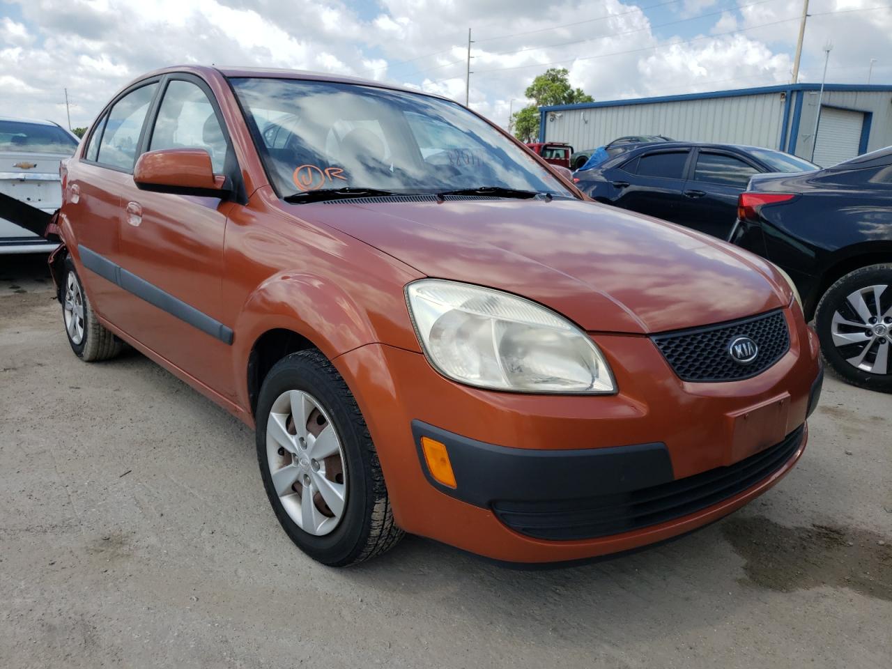 KIA RIO 2009 with VIN KNADE223796461984 - Photo from auction