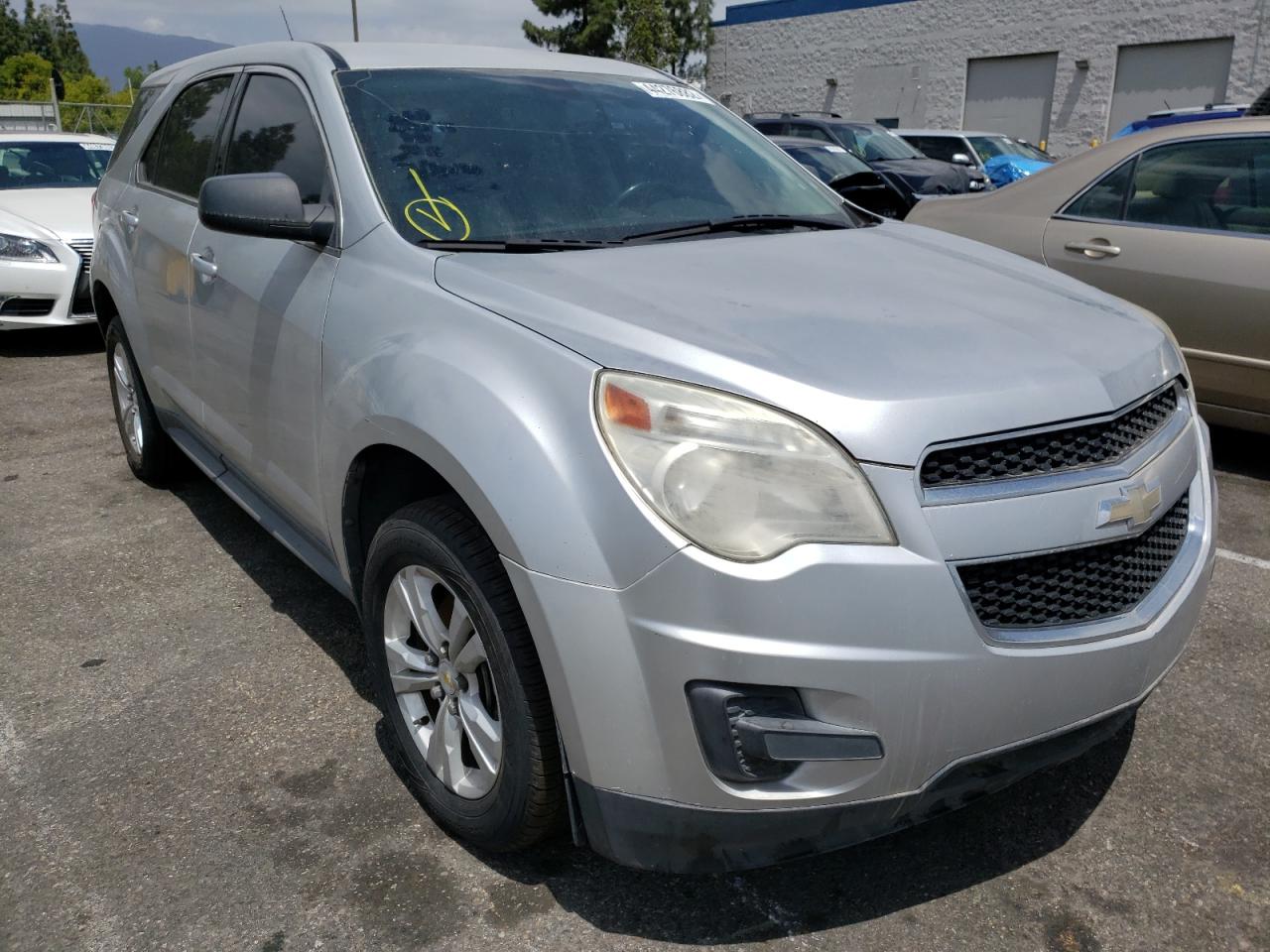 CHEVROLET EQUINOX LS 2011 with VIN 2GNALBEC3B1221696 - Photo from auction