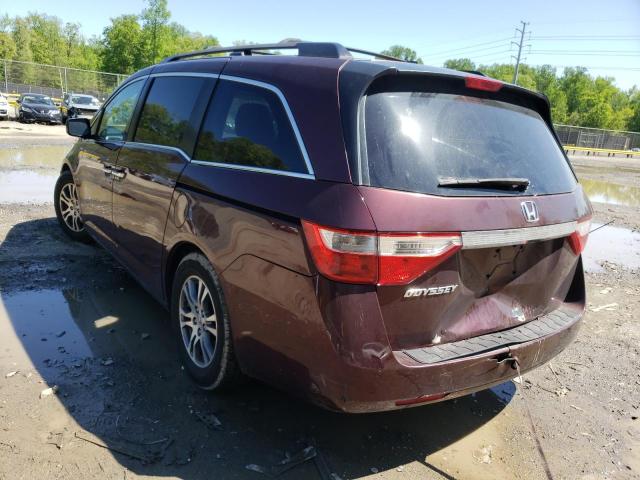 Photo 3 from auction – 2012 HONDA ODYSSEY EX with VIN 5FNRL5H60CB129379